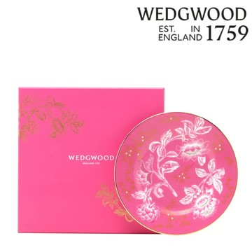 [快速出貨]【Wedgwood】漫遊美境盤20cm 粉色綺想