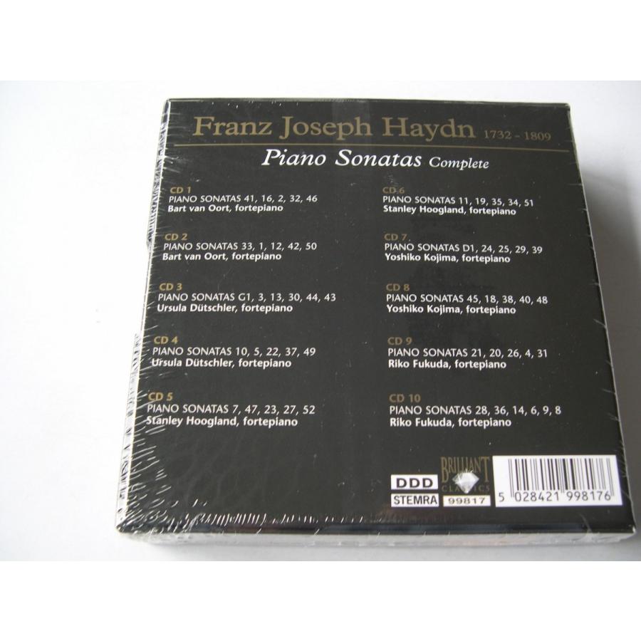 Haydn   Piano Sonatas (complete)   Bart van Oort, etc. 10 CDs    CD