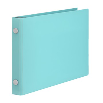 Maruman INTO-ONE 5孔迷你活頁夾  淺藍色  1本