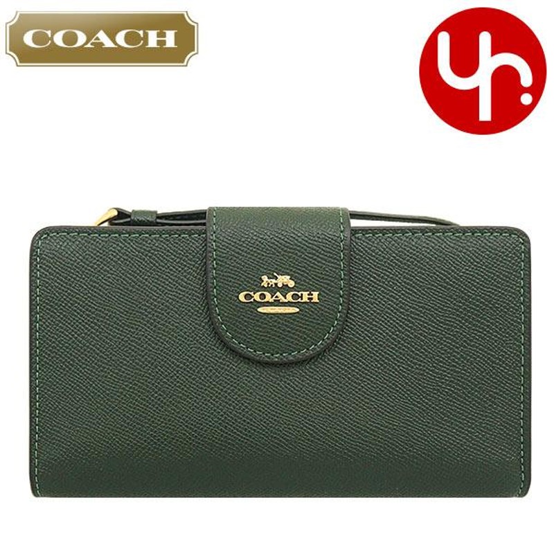 【美品】コーチ　長財布　モスグリーン　COACH シグネチャー　ブランド 楽天市場】【財布】COACH コーチ シグネチャー 2つ折り長財布