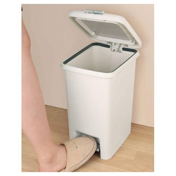 垃圾桶 15L 踏板按壓2用 GY NITORI宜得利家居