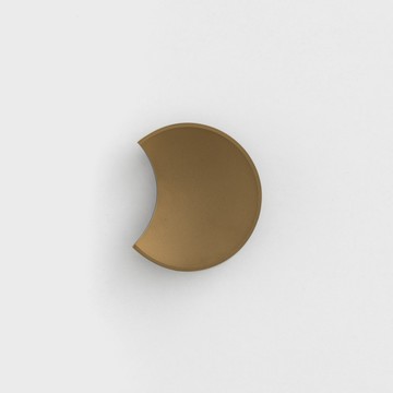 歐式 漸盈凹月 3.5cm 金屬筷架│金│單品