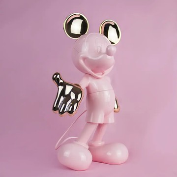 Leblon Delienne｜粉金迎賓米奇 (30cm)