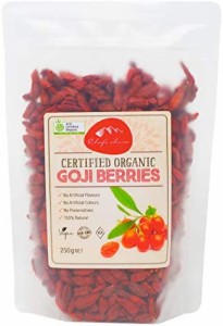 シェフズチョイス 有機クコの実 Organic Goji Berries 有機JAS (250g1袋)