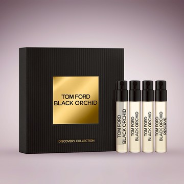 【TOM FORD】設計師系列經典黑蘭花針管香禮盒 1.5MLX4  |男生送禮 |女生送禮 |香水 |香氛禮盒