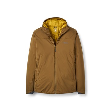 RAB Xenair Alpine Jacket 輕量防風透氣化纖連帽外套 男款 橡木棕 #QIP17