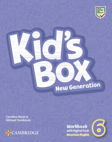 Kid's Box New Generation 6 Workbook with Digital Pack American English (1版) Caroline Nixon  Cambridge