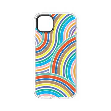 犀牛盾Clear 防摔背蓋手機殼 【獨家設計款】 -迷幻彩虹