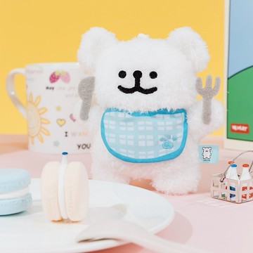 【線條小狗】絨毛公仔吊飾  [共12款可選擇]