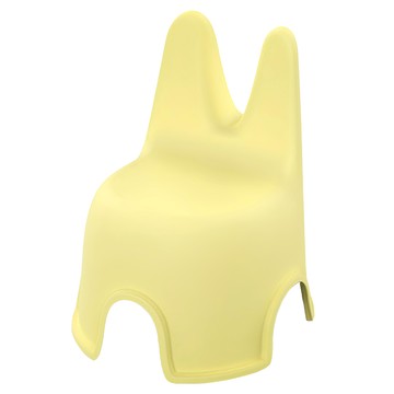 艾米購物 兒童兔耳小椅子 300g 黃色