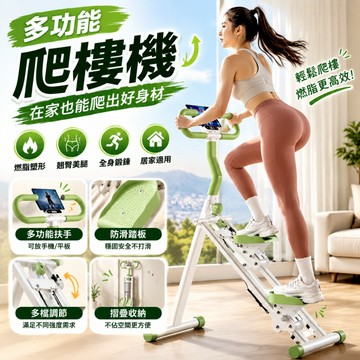 🛒隔日達「限時免運&五年保固」居家爬樓機 踏步機 爬樓機 多功能爬樓機 升級智能計數款 瘦身瘦大腿 登山機 踏步機