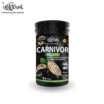 HAQUOSS 義大利海酷 幼龜雙色飼料 1000ml 適用雜食 肉食性爬行動物 _廠商直送