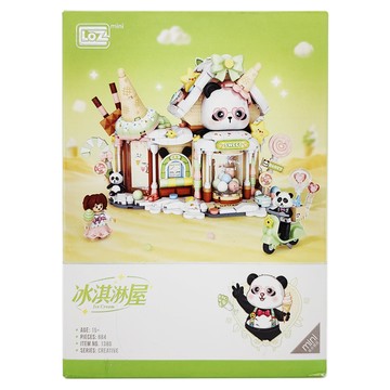 LoZ 霜淇淋屋積木 884個  多色  1盒