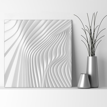 日本 VisualSonic 看見你的聲音 藍牙畫布音箱 3D Wave - S