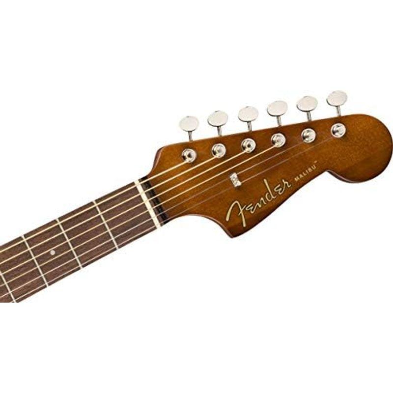 エレアコギター Fender エレアコ Malibu Player, Walnut Fingerboard, Natural ソフトケース付属