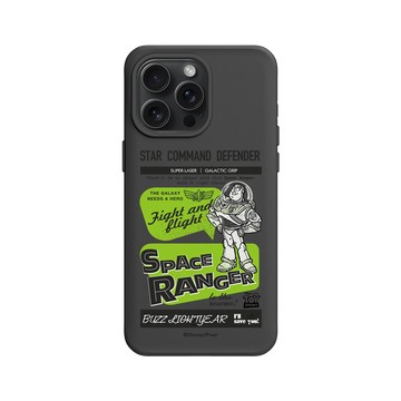 iPhone 15 Pro Max SolidX 黑 - 迪士尼-玩具總動員 Toy Story - 巴斯光年-美式風格