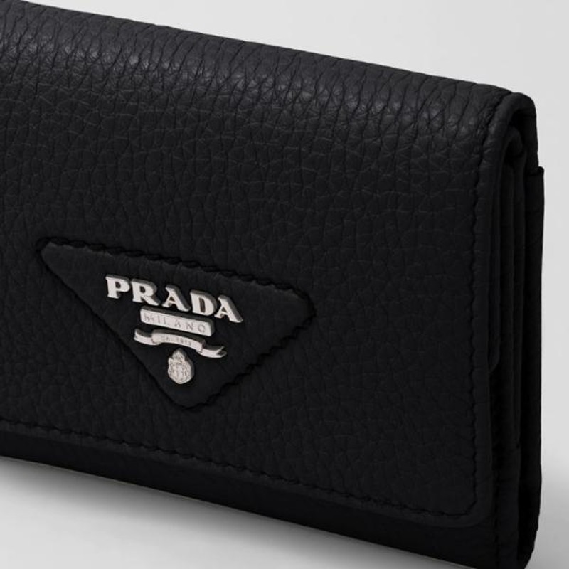 プラダ PRADA ヴィッテロダイノレザー ミニ財布 1MH043_2BBE_F0002