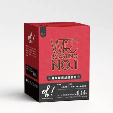 【握咖啡】握咖啡夏果精選濾掛咖啡 中淺焙(10g*6入)X4盒組 (世界冠軍賴昱權Jacky嚴選)