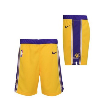 NIKE NBA 幼兒球褲 湖人隊