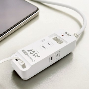 貓｜日亞 1開3插2P 25W USB超級閃充延長線 新版安規驗證 高溫斷電 耐熱塑膠 C-08P25L