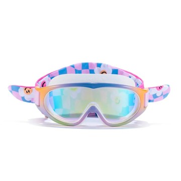 Marcus&Marcus - Marckids兒童頭帶式造型大框泳鏡 繽紛花朵