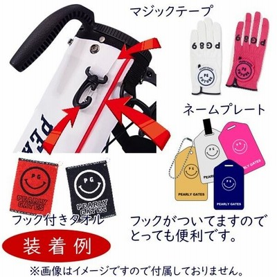 パーリーゲイツ スタンドバッグ セルフスタンド ショルダー付き PEARLY GATES 【数量限定販売】GRAPHIC-SMILY-REBORN パーリー