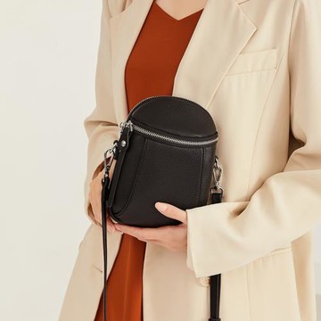 米印2025新款迷你小包包韓版休閑單肩斜挎包女簡約百搭豎款手機包