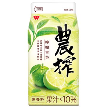 [家速配]農搾檸檬青茶375ml※實際到貨效期約4天以上