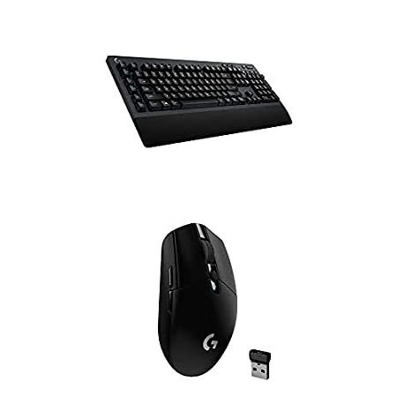 オーエルジーLogitech G Wireless Gaming Combo, Wireless, LIGHTSYNC G715 Keyboard  and G705 Mouse, Lightspeed Customizable RGB Lighting, Bluetooth, PC  Ma(並行輸入品)