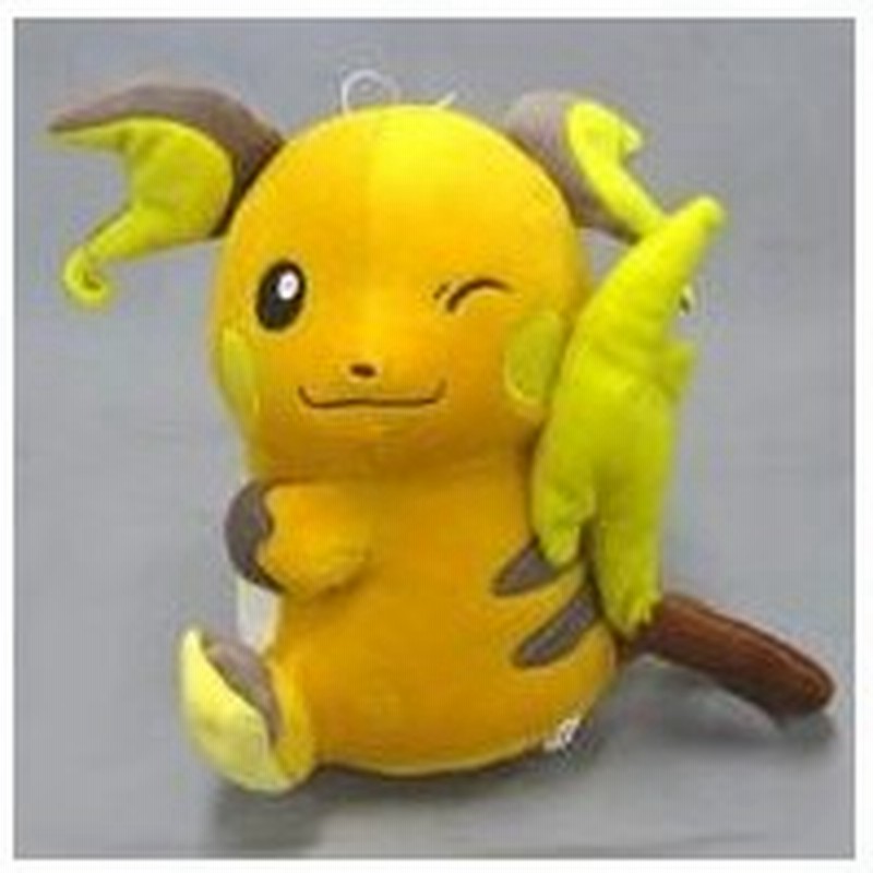 中古ぬいぐるみ ライチュウ ポケモンフォーカス 地方別のすがた でっかいぬいぐるみ ライチュウ ライチュウ アロ 通販 Lineポイント最大0 5 Get Lineショッピング
