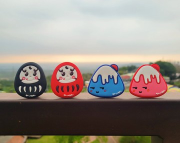 だるま福神富士山手機氣囊支架