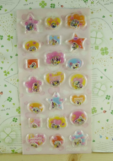 【震撼精品百貨】Micky Mouse_米奇/米妮 ~貼紙-浮動