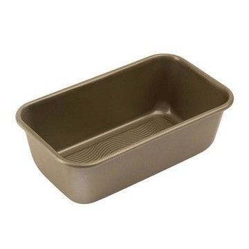 《Cuisipro》不沾波紋磅蛋糕模(香檳金24cm)