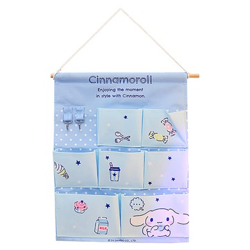 Sanrio 三麗鷗 大耳狗 玉桂狗 7格收納袋  藍色  1個