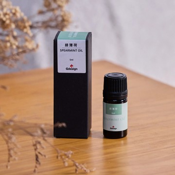 Gdesign 綠薄荷 天然植萃精油 單方精油 5ML - 天竺葵