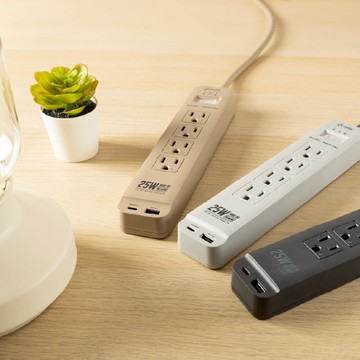 GX3探索者 25W 氮化鎵一開四插延長線 GX3探索者 25W 氮化鎵一開四插延長線 沙色