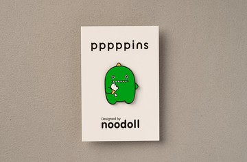 恐龍 Noodoll 琺瑯別針