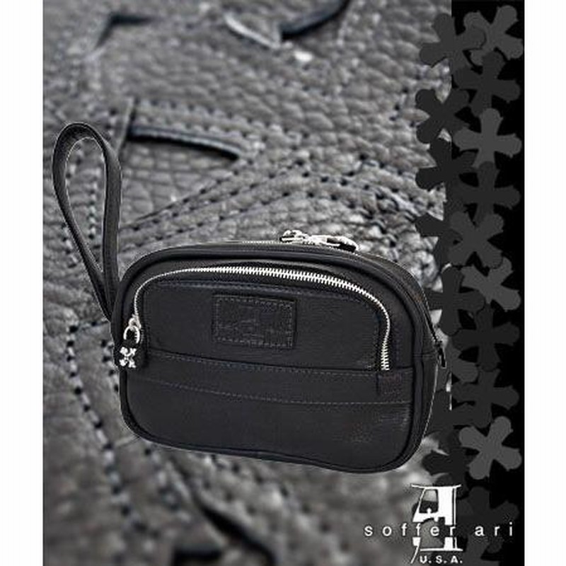ソファアリ SofferAri ラパン トラベラー レザーバッグ BAG ポーチ 革 