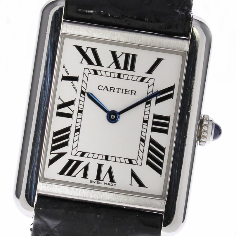 ☆箱・保証書付き【CARTIER】カルティエ タンクソロ SM W5200005