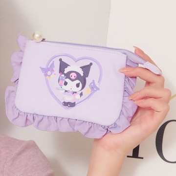【Kuromi】酷洛米20週年-雙層零錢包-淺紫 SNKU00K06LV