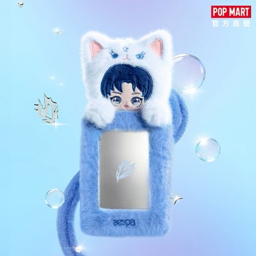 [快速出貨]【POP MART 泡泡瑪特】aespa 絨絨萌友系列卡套-Fluffy-KARANGI(含運費) Karina