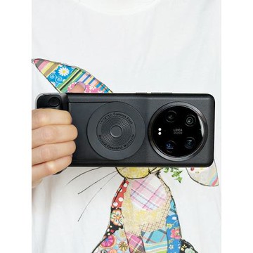 2024新款專業攝影師13ultra相機手柄13u磁吸無線充電補光燈二合一拍照支架濾鏡藍牙防抖自拍器magsafe鏡頭蓋