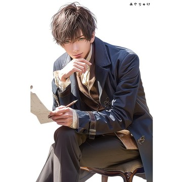 【9 月新作】07-148-0190 人物貼紙 幻想復古浪漫喫茶