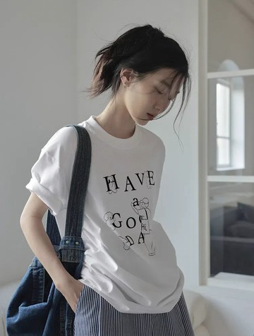 免運 夏天女裝 100%純棉 寬鬆短T 短袖t恤女 oversize 短袖 落肩短t shirt 短T 2716