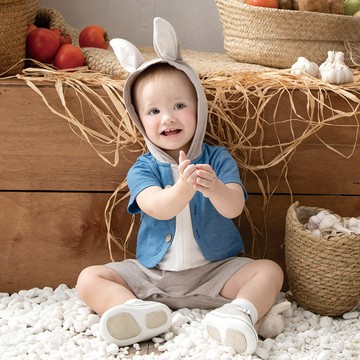 比得兔造型短袖兔裝