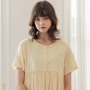 La Felino - 午夜女神短袖洋裝睡衣【C6106】