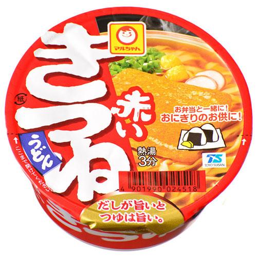 東洋水産 カップ 赤いまめきつねうどん４１ｇ（12個） 取り寄せ商品