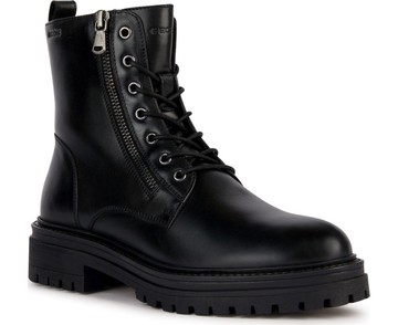 GEOX IRIDEA BOOTIES BLACK 黑色女款鞋子