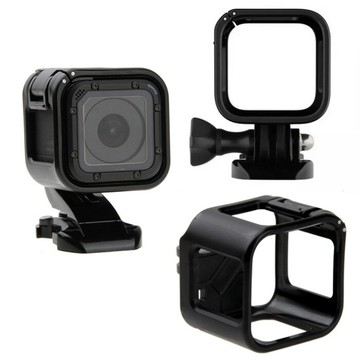 Gopro配件 hero4/5 session 攝像機保護框 4S 5S側邊框 鏡頭框