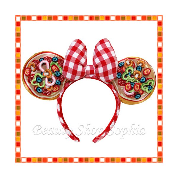 ミニーマウス カチューシャ ピザ ディズニー グッズ お土産 東京ディズニーリゾート限定 通販 Lineポイント最大0 5 Get Lineショッピング